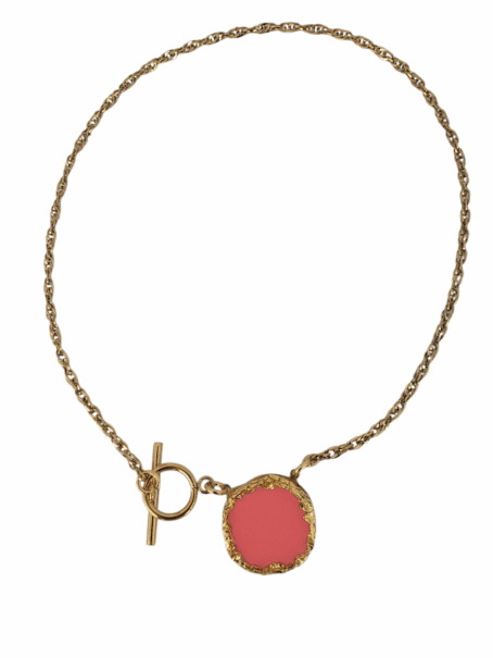 CORALIA - collier en vitrail
