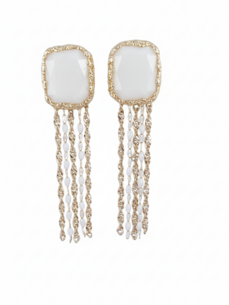 SIR - boucles d'oreilles en vitrail