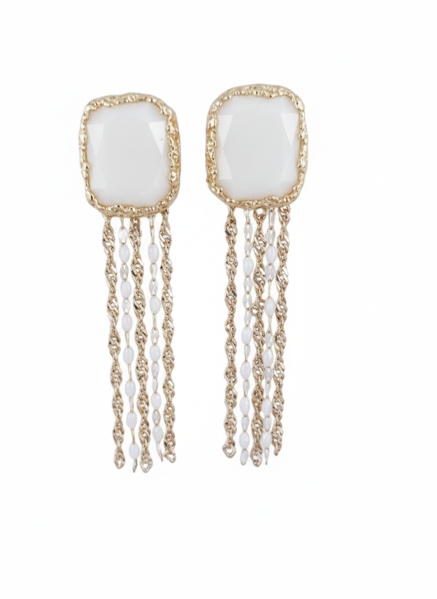 SIR - boucles d'oreilles en vitrail