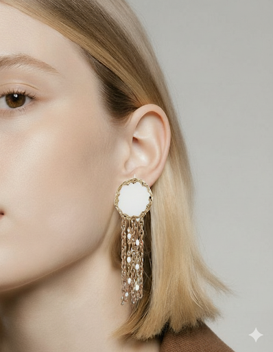 SIR - boucles d'oreilles en vitrail – Image 2